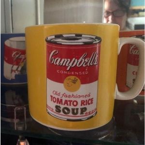Antique signed by Andy Warhol cups